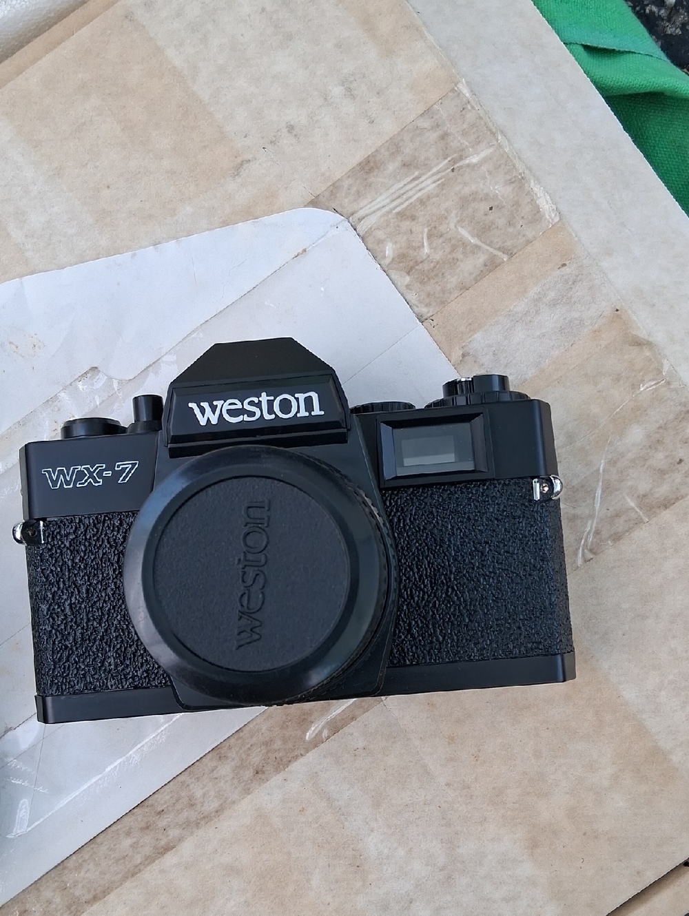 WX-7 Black 35mm Film Camera Body - Classic Black Finish